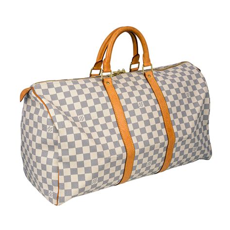 off white louis vuitton duffle|Louis Vuitton duffle bag 50.